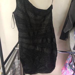 one shoulder dress